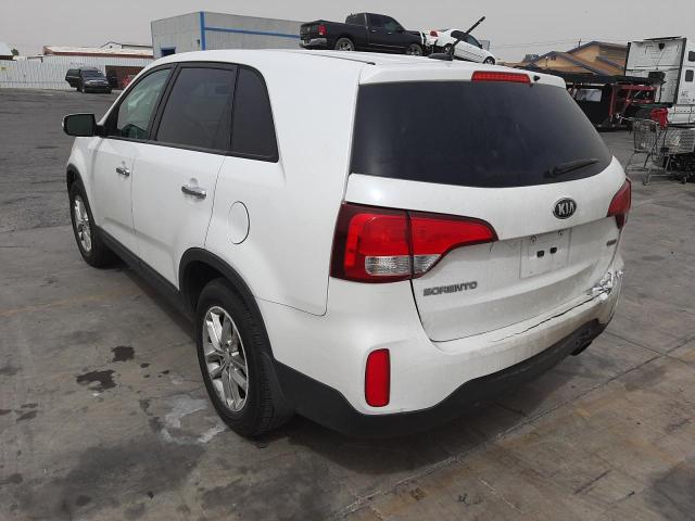 Photo 3 from auction – 2014 KIA SORENTO LX with VIN 5XYKT3A68EG426086