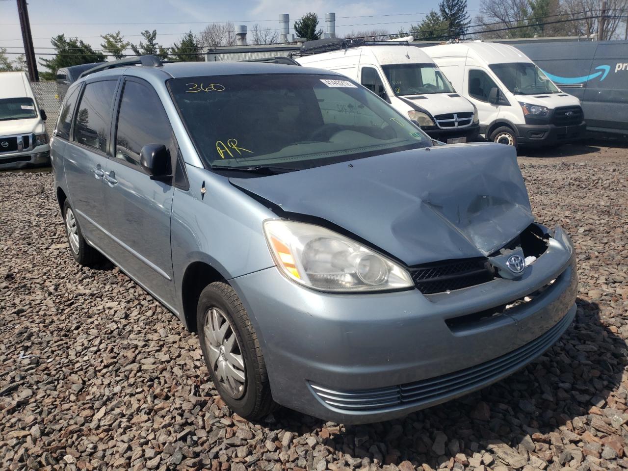 Photo 1 from auction – 2005 TOYOTA SIENNA CE with VIN 5TDZA23C25S387239