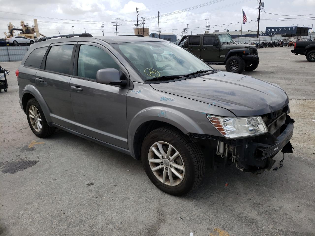 DODGE JOURNEY SX 2013 with VIN 3C4PDCBG4DT662932 - Photo from auction