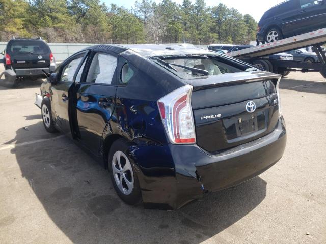 Zdjęcie 3 z aukcji – 2013 TOYOTA PRIUS z VIN JTDKN3DU2D1683991