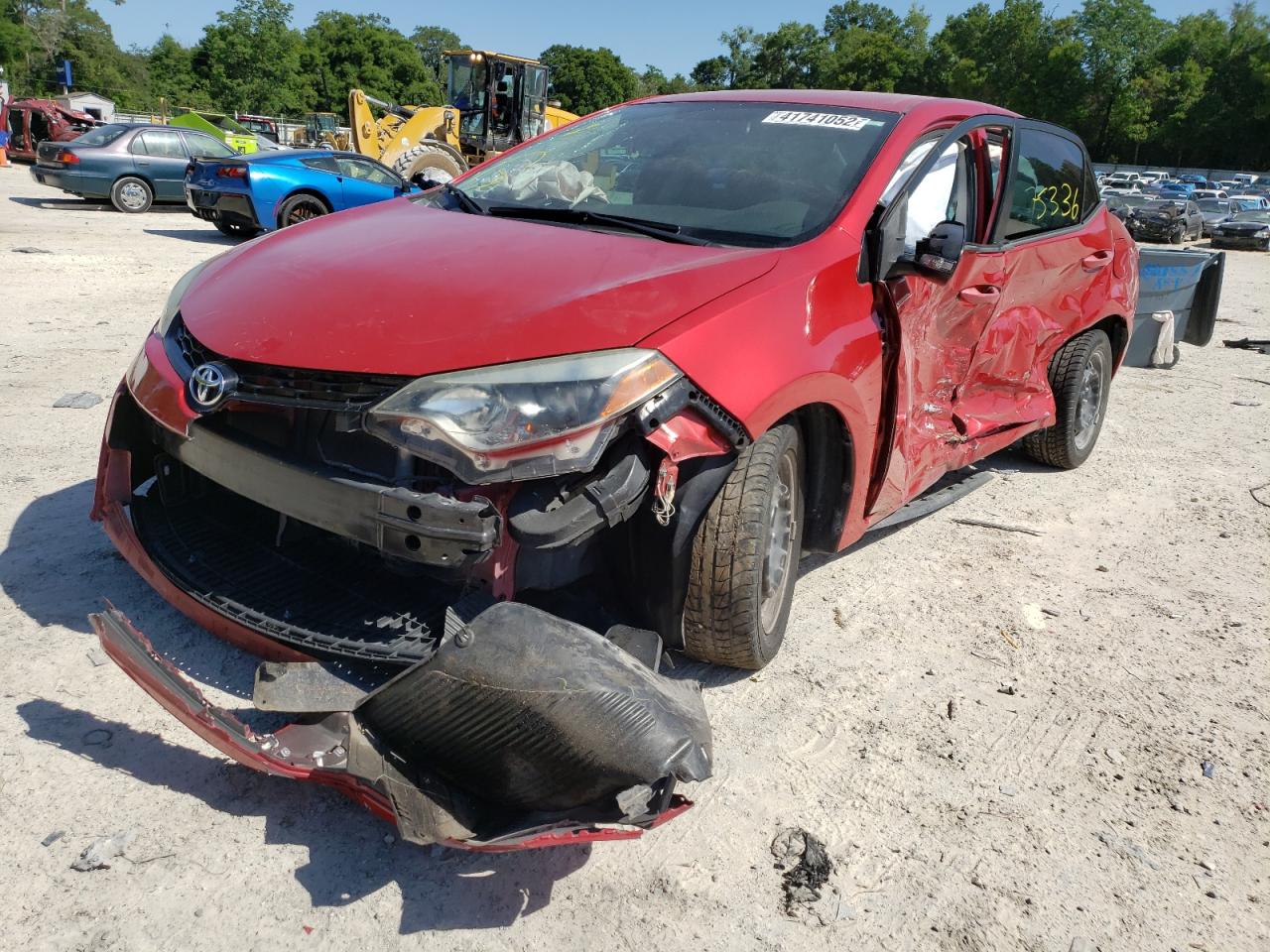 Photo 2 from auction – 2016 TOYOTA COROLLA L with VIN 2T1BURHE0GC658838