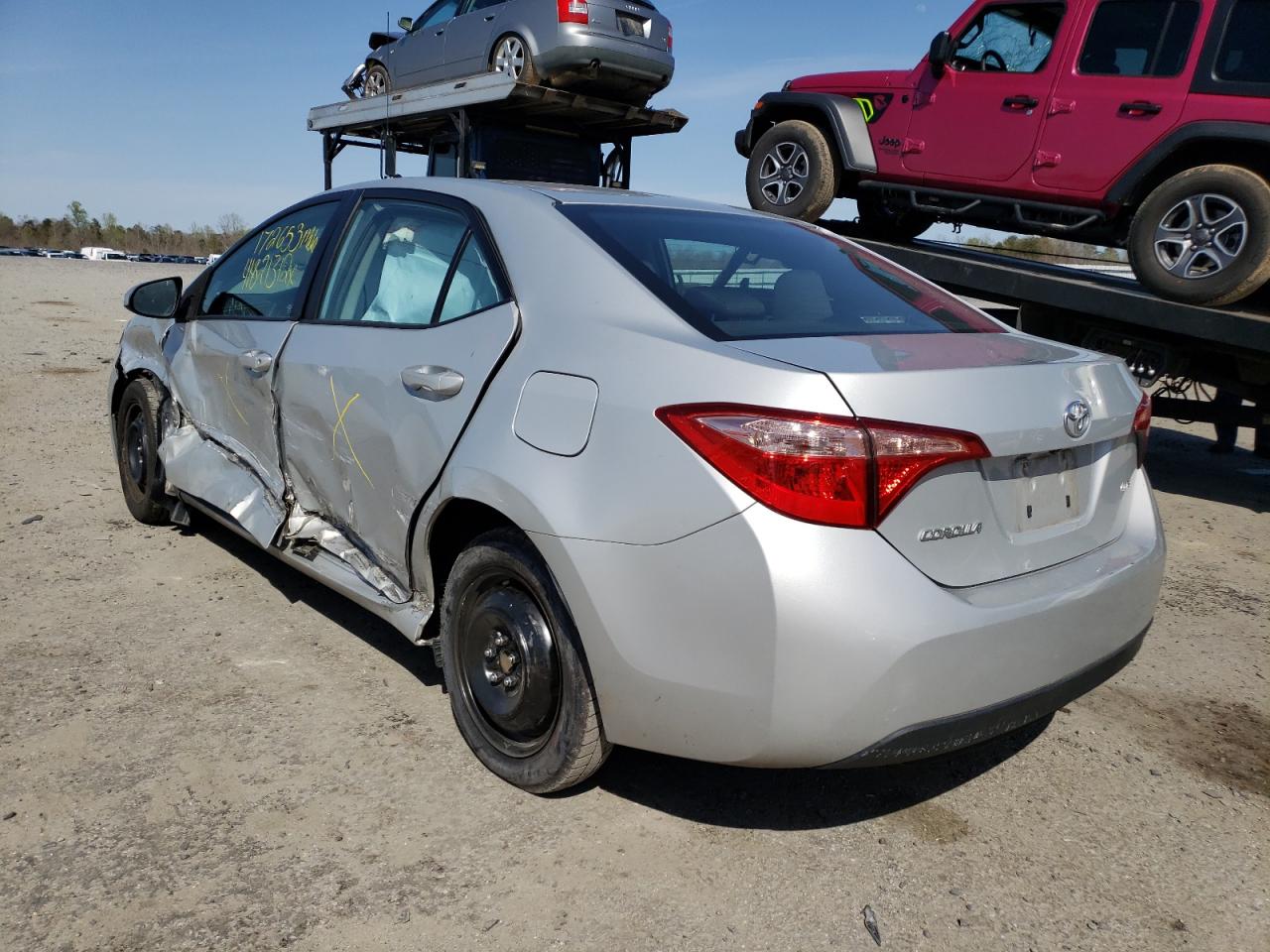 Photo 3 from auction – 2017 TOYOTA COROLLA L with VIN 2T1BURHE8HC886443