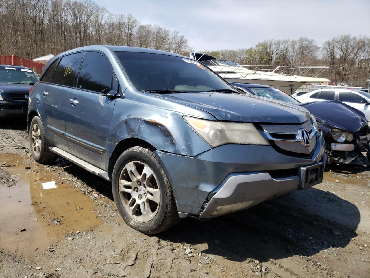 Photo 9 from auction – 2007 ACURA MDX TECHNO with VIN 2HNYD28367H538686