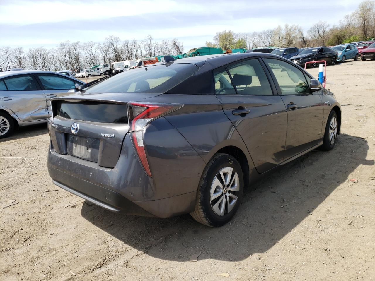 Photo 4 from auction – 2018 TOYOTA PRIUS with VIN JTDKARFU5J3550721