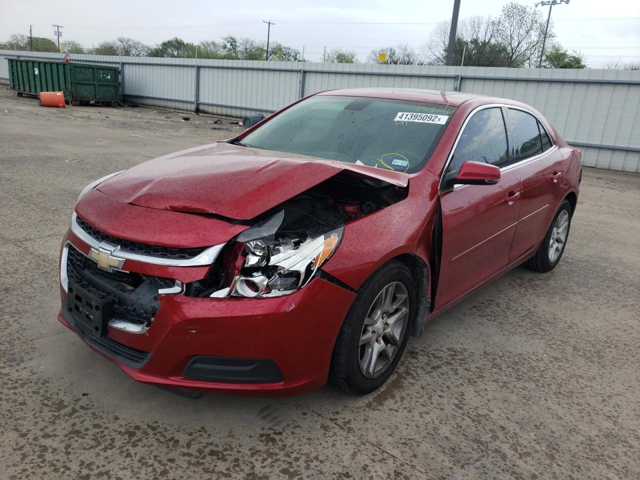 Photo 2 from auction – 2014 CHEVROLET MALIBU 1LT with VIN 1G11C5SL7EF158705