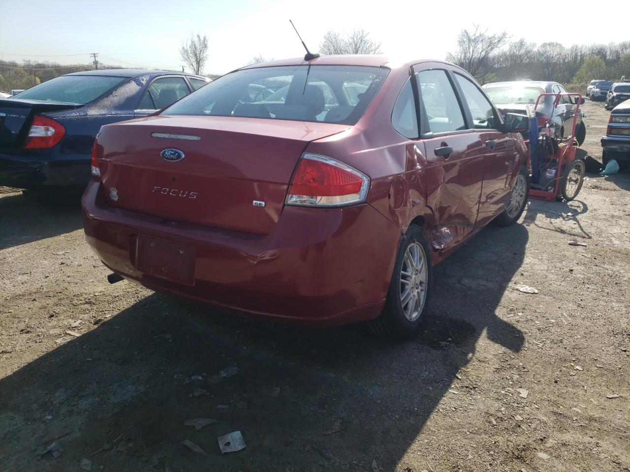 Photo 4 from auction – 2009 FORD FOCUS SE with VIN 1FAHP35N19W233213