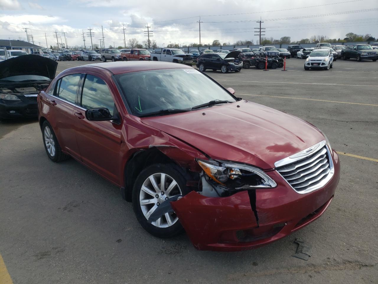 CHRYSLER 200 TOURIN 2013 with VIN 1C3CCBBG3DN527697 - Photo from auction