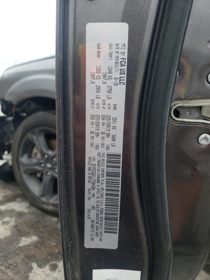 Photo 10 from auction – 2018 DODGE JOURNEY CR with VIN 3C4PDDGG1JT504364
