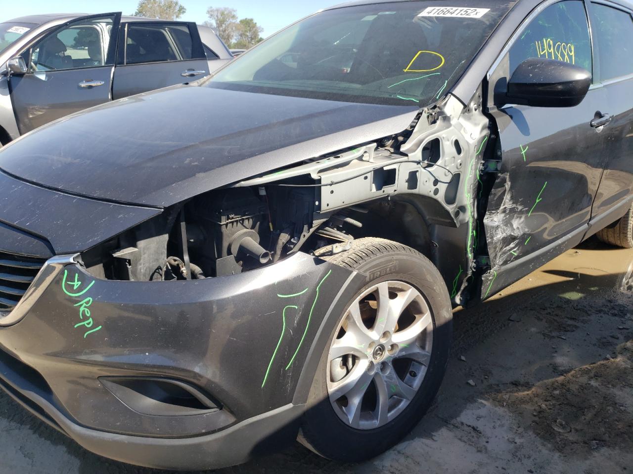 Photo 9 from auction – 2013 MAZDA CX-9 TOURI with VIN JM3TB2CA2D0418743