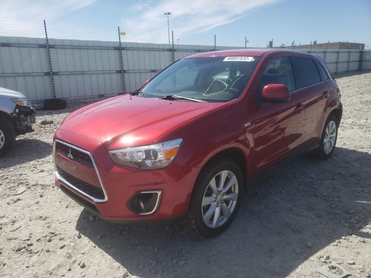 Photo 2 from auction – 2014 MITSUBISHI OUTLANDER with VIN 4A4AR4AU6EE018752