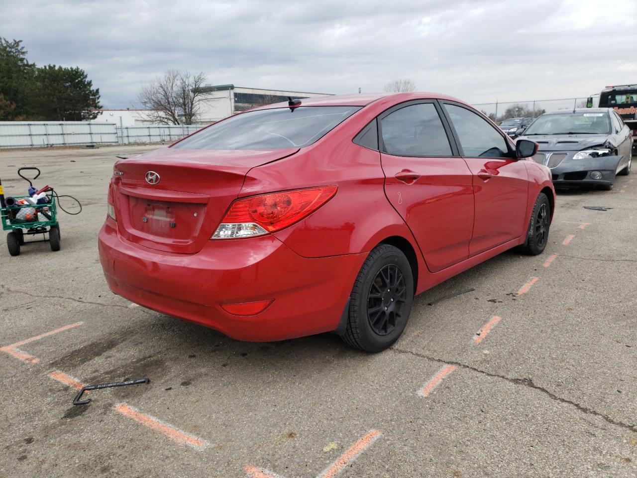 Photo 4 from auction – 2012 HYUNDAI ACCENT GLS with VIN KMHCT4AE2CU213448