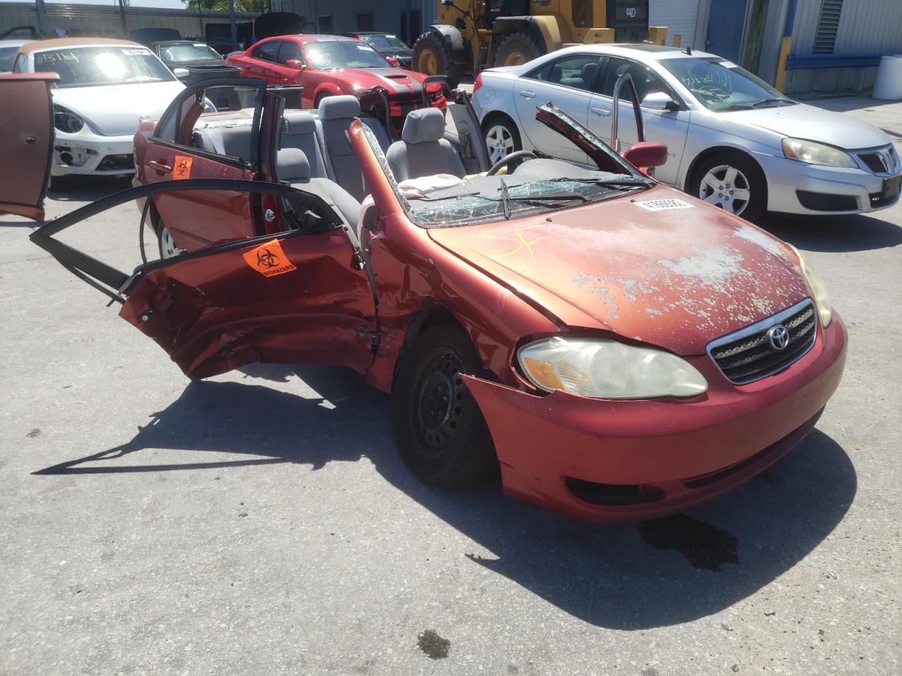 TOYOTA COROLLA CE 2007 with VIN 1NXBR32E77Z914947 - Photo from auction