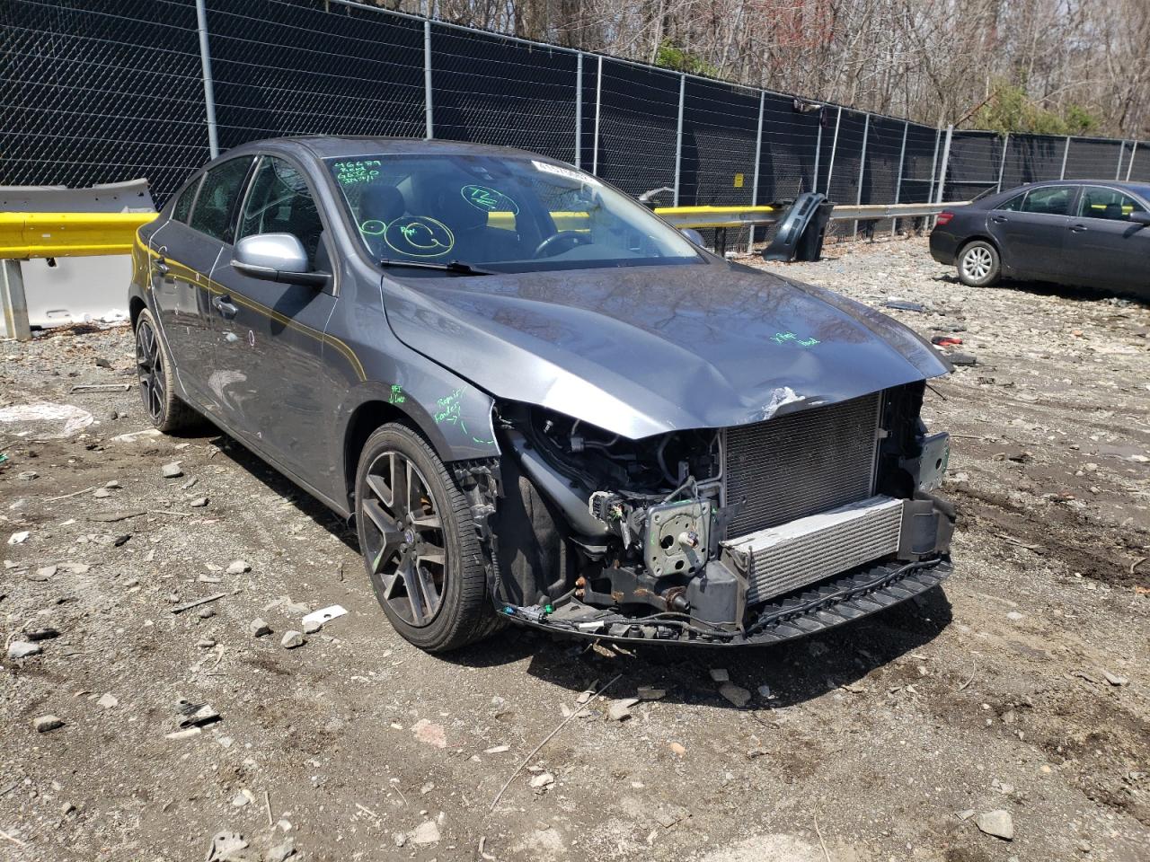 VOLVO S60 2017 with VIN YV126MFLXH2431374 - Photo from auction