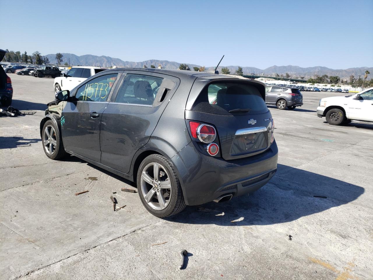 Photo 4 from auction – 2015 CHEVROLET SONIC RS with VIN 1G1JG6SB6F4116332