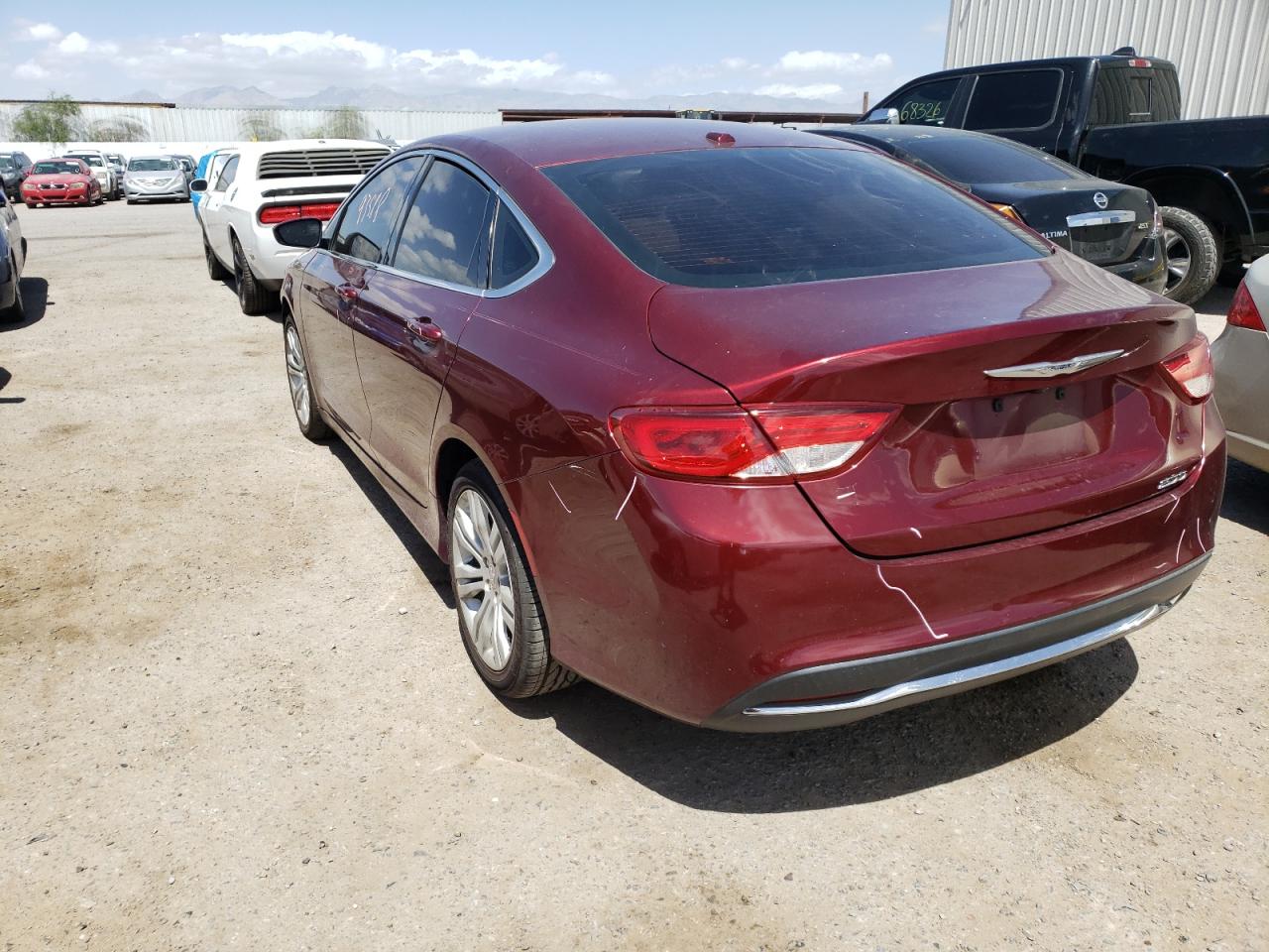 Photo 3 from auction – 2015 CHRYSLER 200 LIMITE with VIN 1C3CCCAB4FN541218