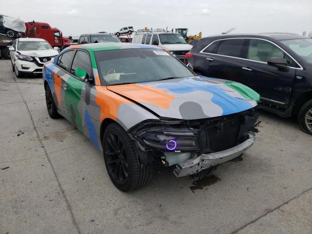 DODGE CHARGER R/ 2018 with VIN 2C3CDXCT5JH166239 - Photo from auction