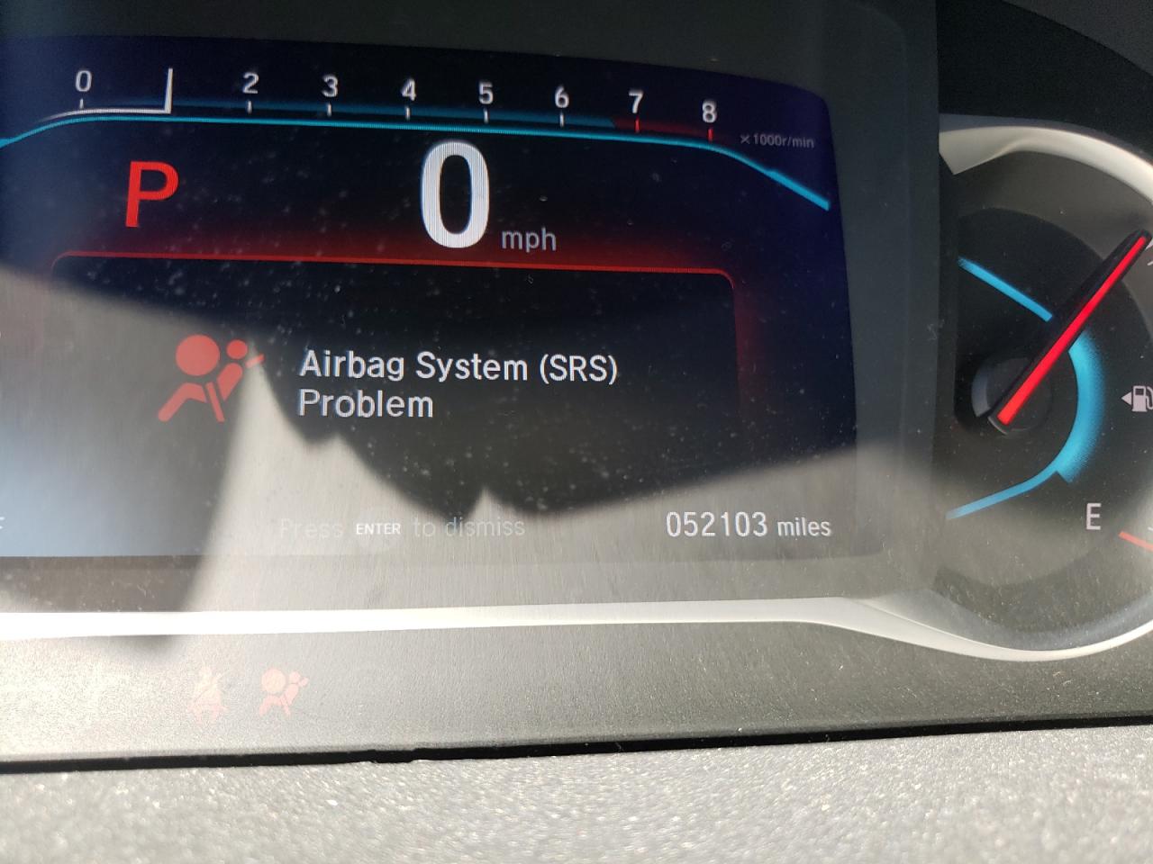 Photo 8 from auction – 2019 HONDA PILOT EXL with VIN 5FNYF5H55KB033157