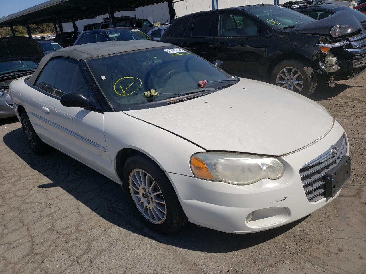 CHRYSLER SEBRING LX 2004 with VIN 1C3EL55R04N179977 - Photo from auction
