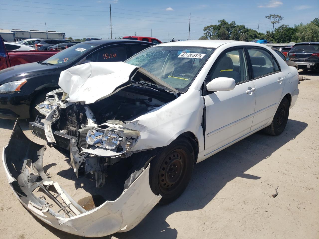 Photo 2 from auction – 2004 TOYOTA COROLLA CE with VIN JTDBR32E742045925
