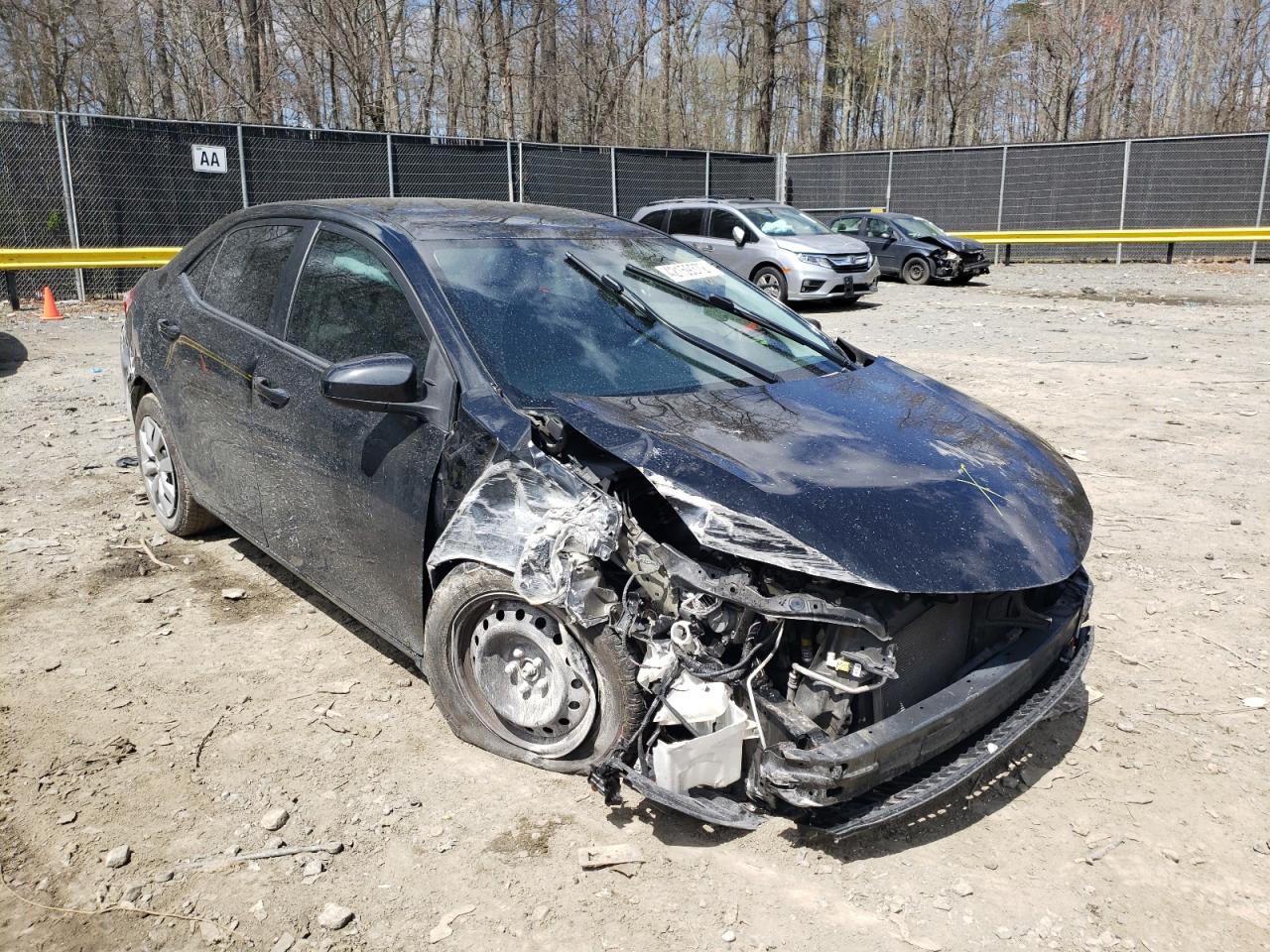 TOYOTA COROLLA L 2014 with VIN 2T1BURHE1EC207060 - Photo from auction