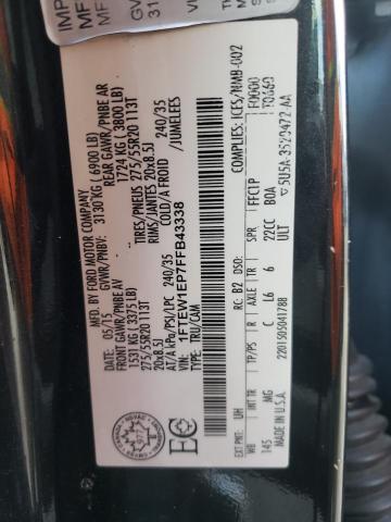 Photo 10 from auction – 2015 FORD F150 SUPER with VIN 1FTEW1EP7FFB43338