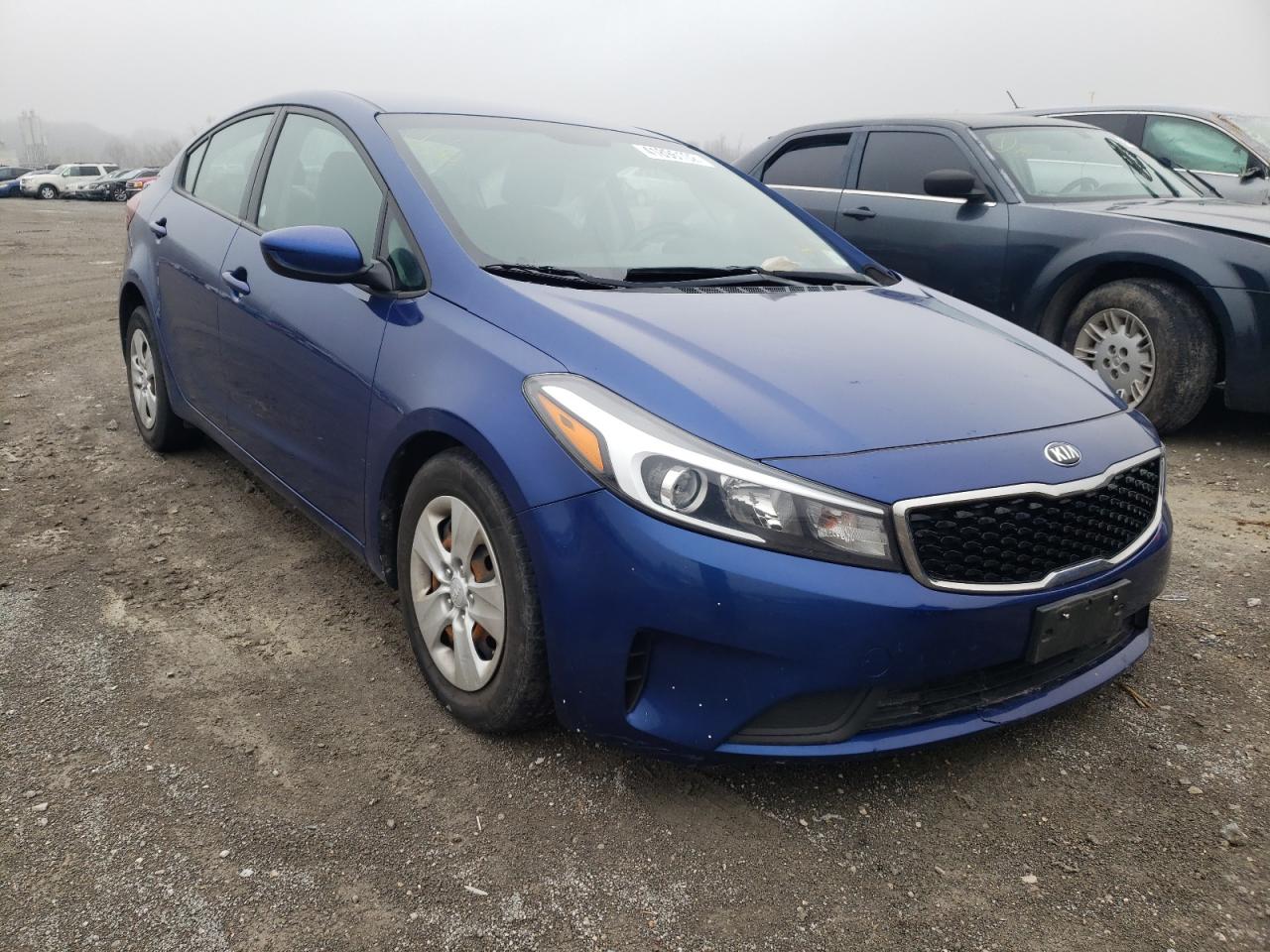 KIA FORTE LX 2018 with VIN 3KPFL4A73JE191071 - Photo from auction