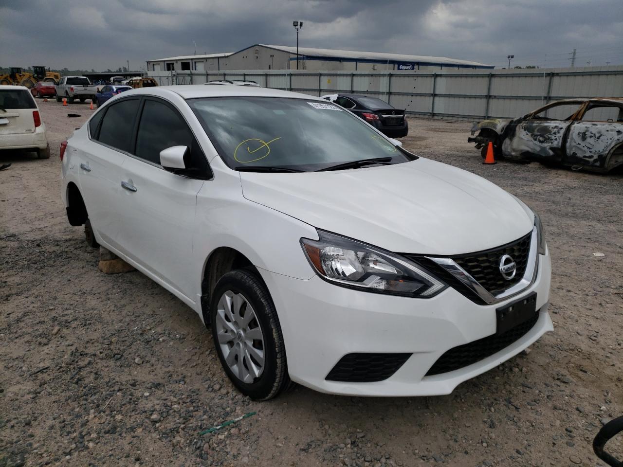 NISSAN SENTRA S 2017 with VIN 3N1AB7AP2HY341049 - Photo from auction