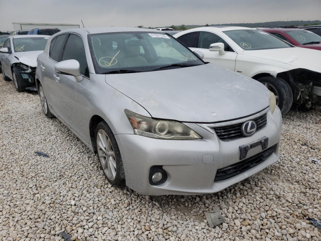 LEXUS CT 200 2011 with VIN JTHKD5BH1B2011947 - Photo from auction