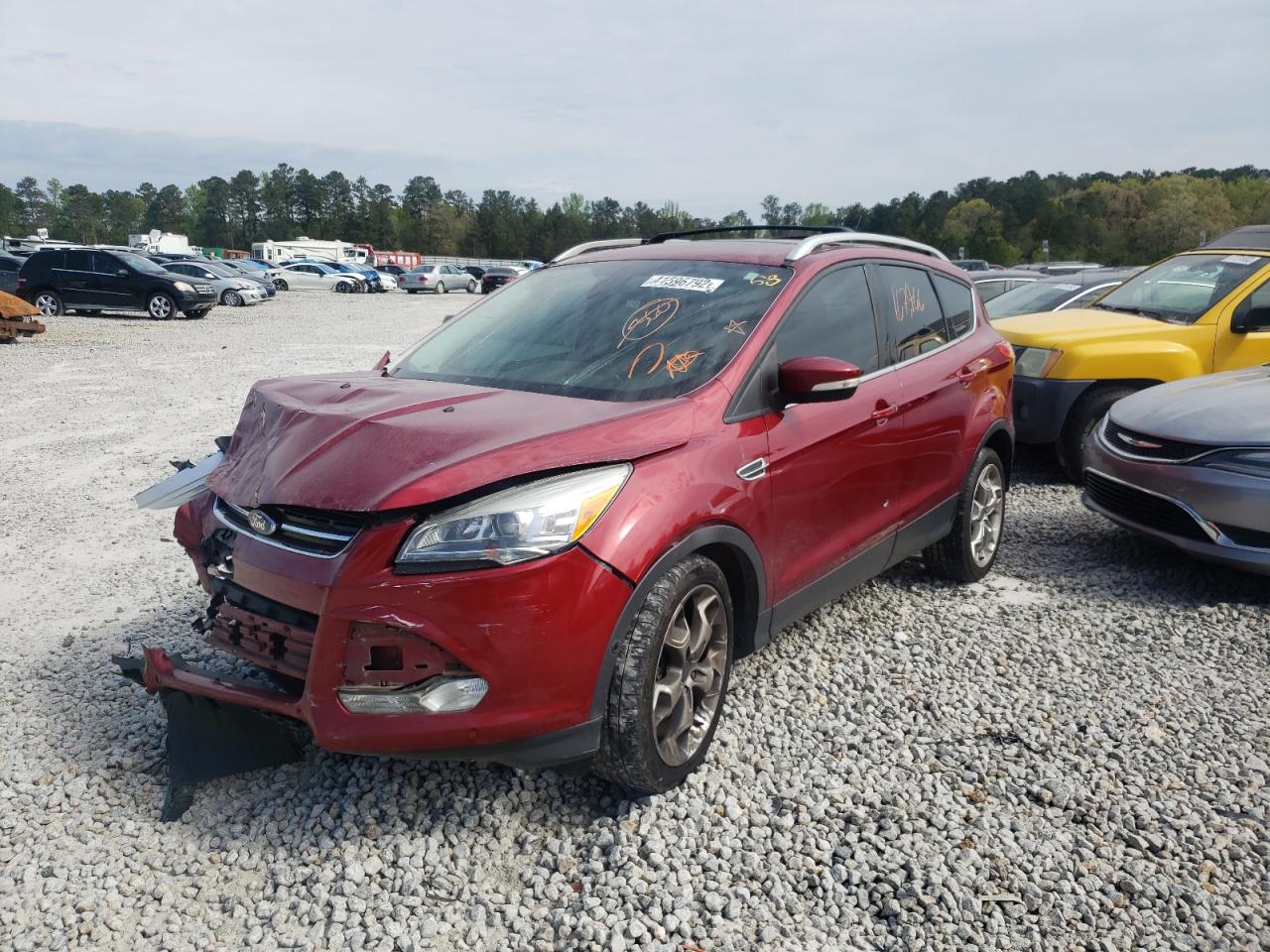 Photo 2 from auction – 2015 FORD ESCAPE TIT with VIN 1FMCU9JX2FUB27797