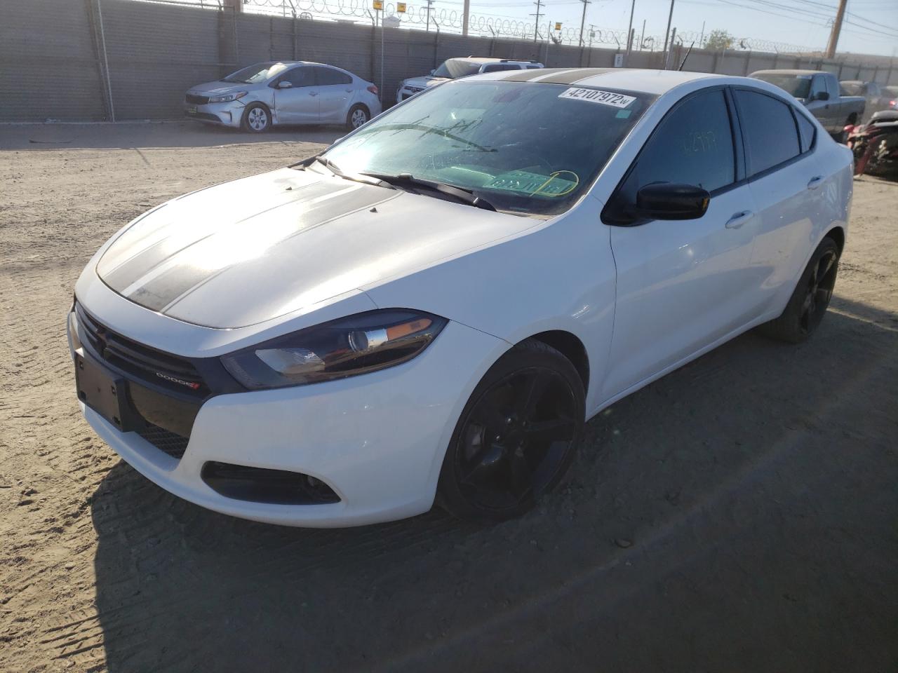 Photo 2 from auction – 2016 DODGE DART SXT with VIN 1C3CDFBBXGD592565