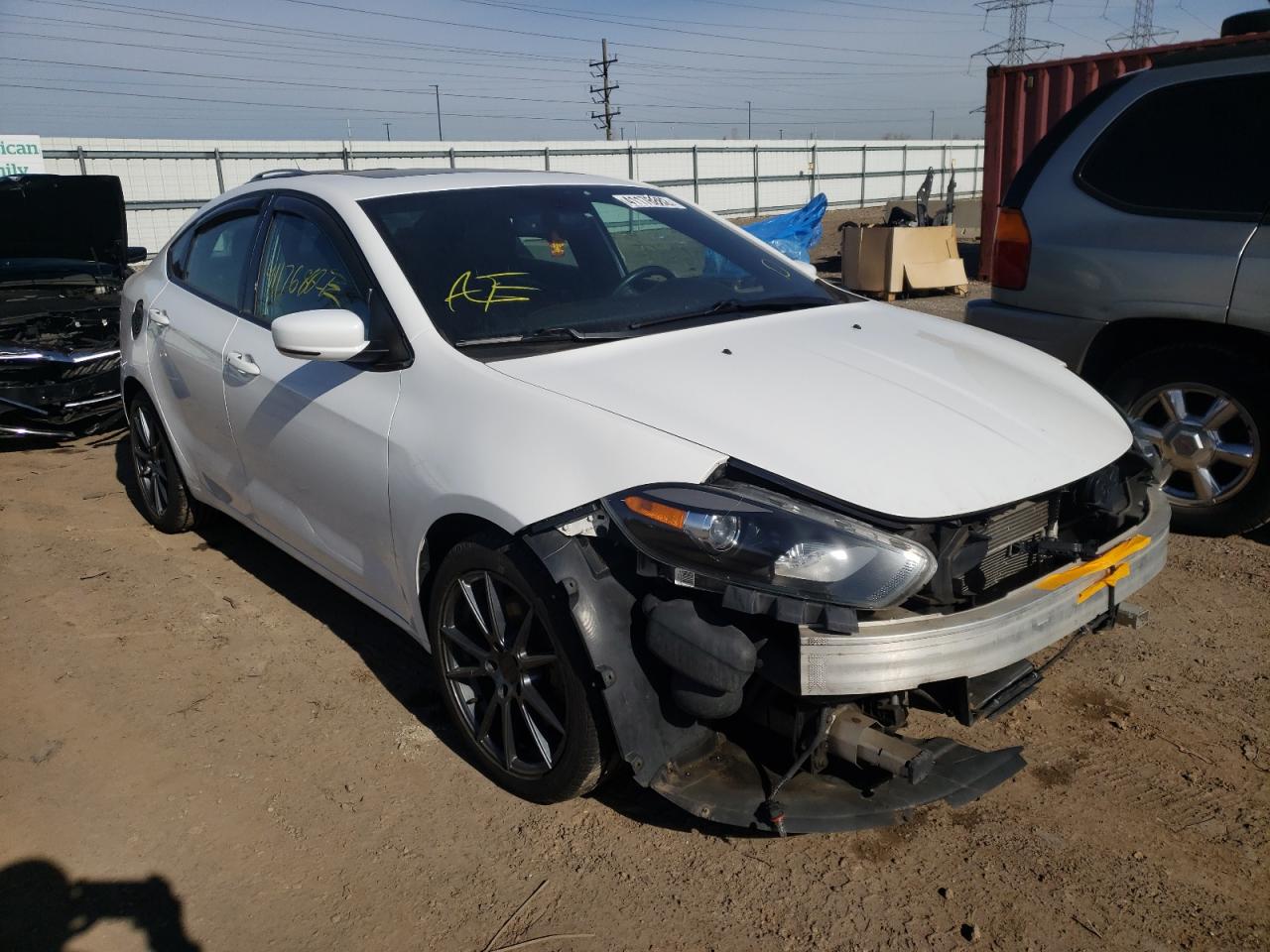 DODGE DART GT 2014 with VIN 1C3CDFEB6ED741899 - Photo from auction