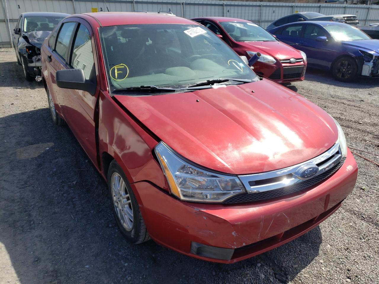Photo 1 from auction – 2009 FORD FOCUS SE with VIN 1FAHP35N49W218611