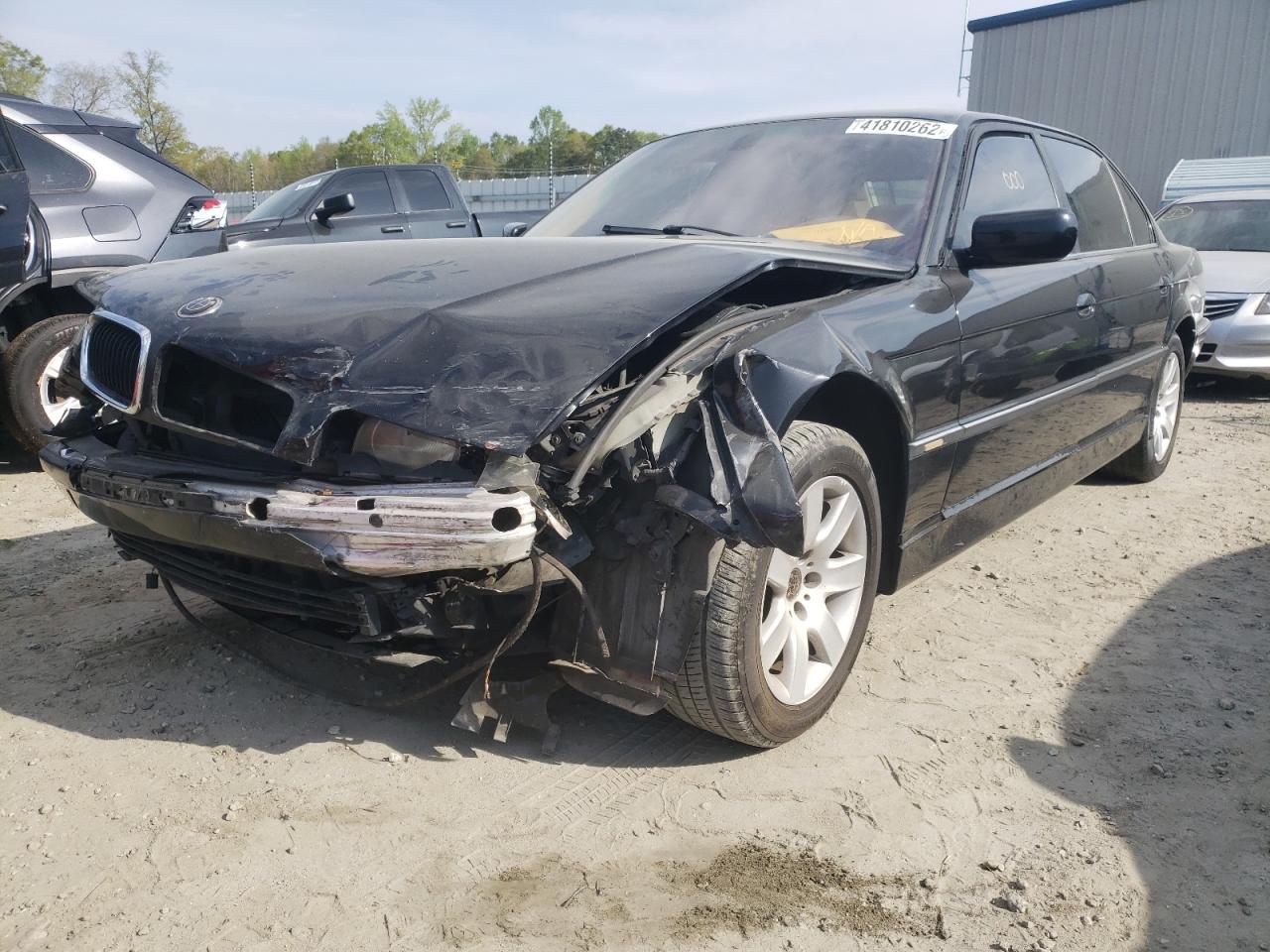 Photo 2 from auction – 2001 BMW 740 IL with VIN WBAGH83491DP25270