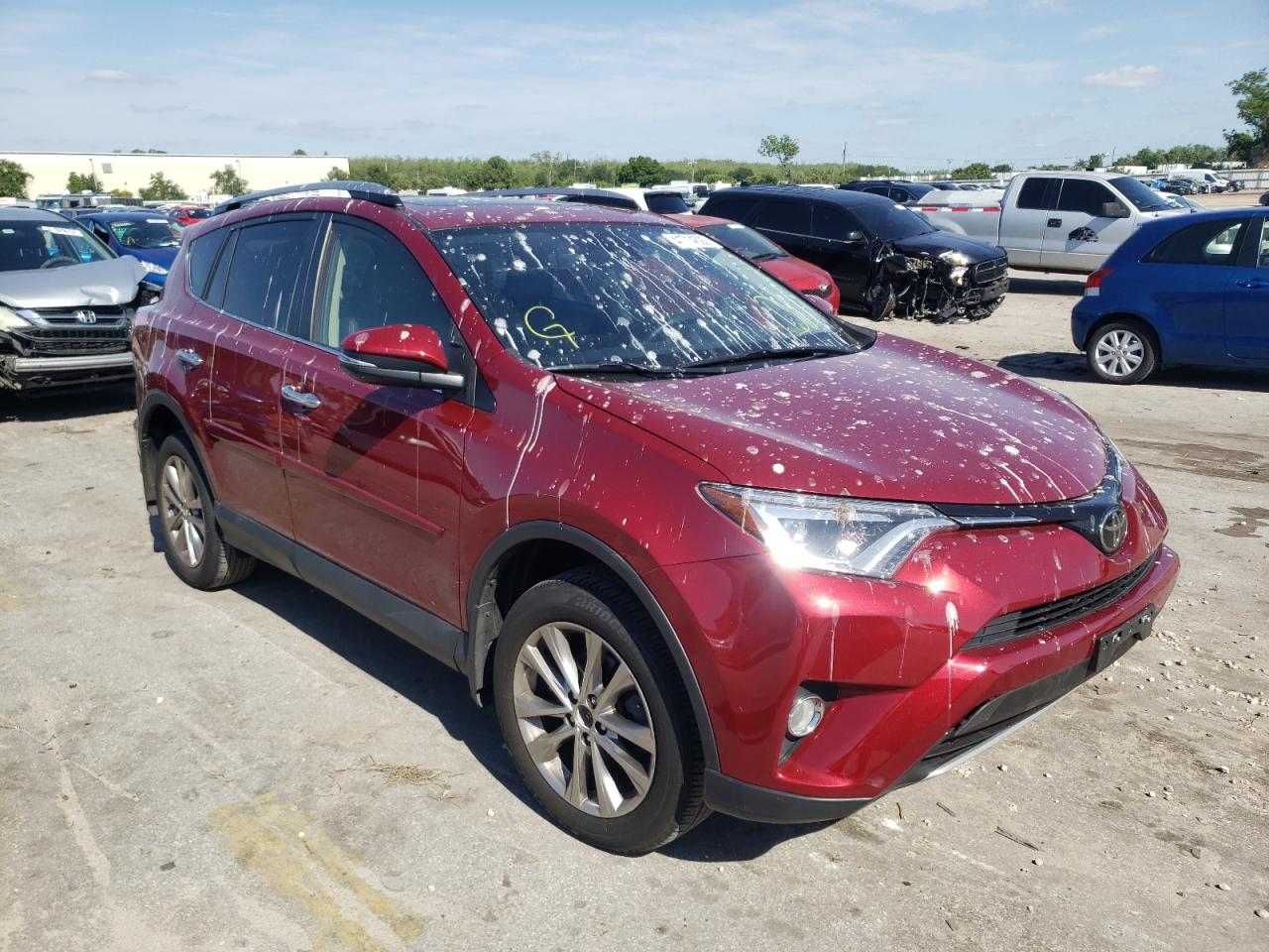 TOYOTA RAV4 LIMIT 2018 with VIN JTMDFREV6JD225042 - Photo from auction