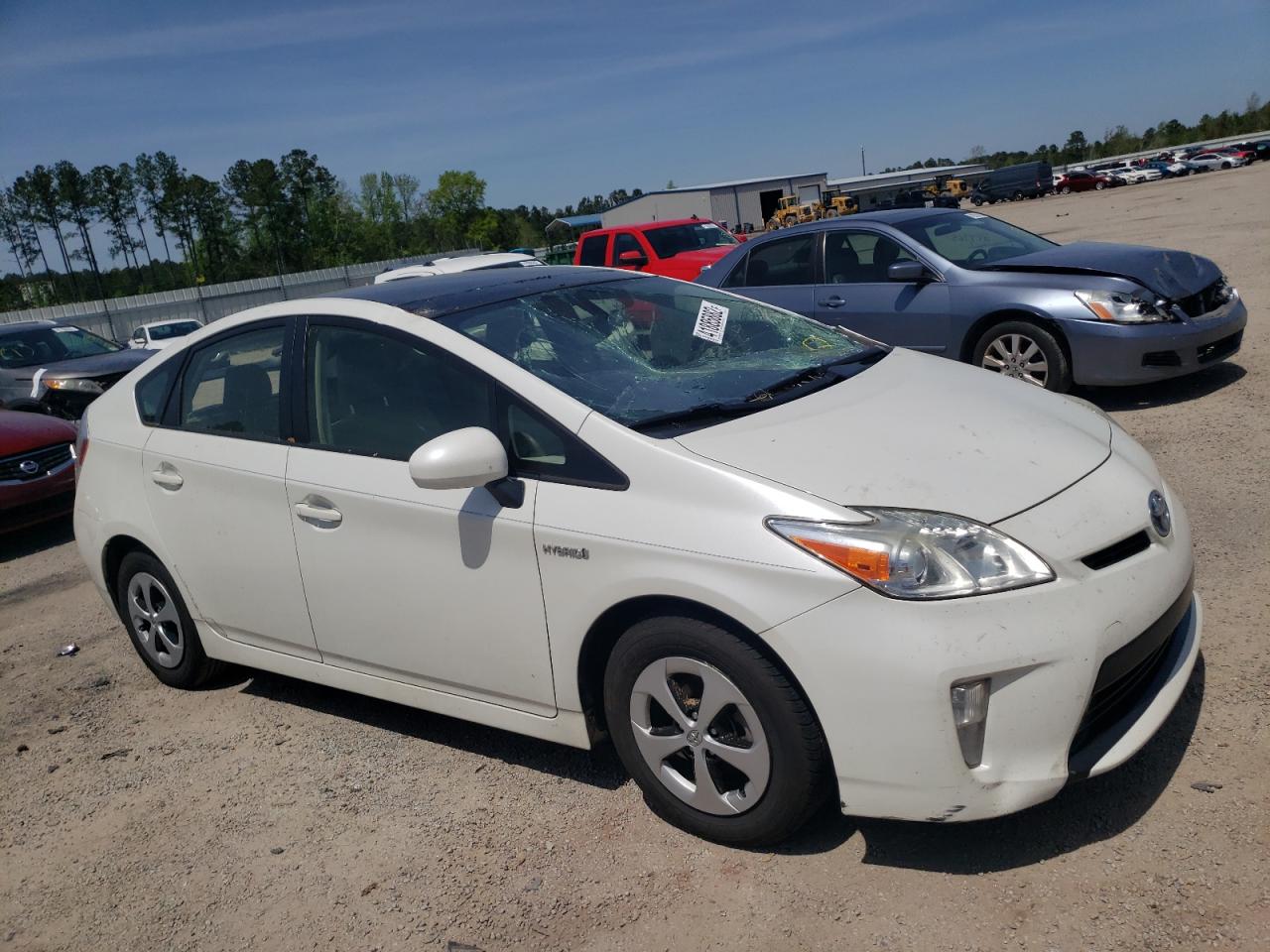 TOYOTA PRIUS 2014 with VIN JTDKN3DU8E1751048 - Photo from auction