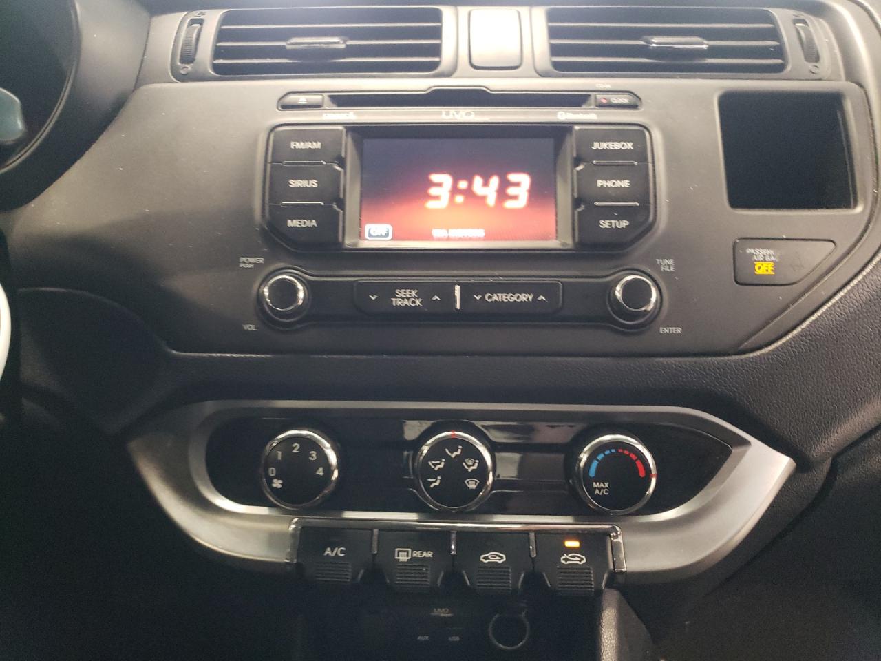 Photo 9 from auction – 2013 KIA RIO EX with VIN KNADN5A34D6195240