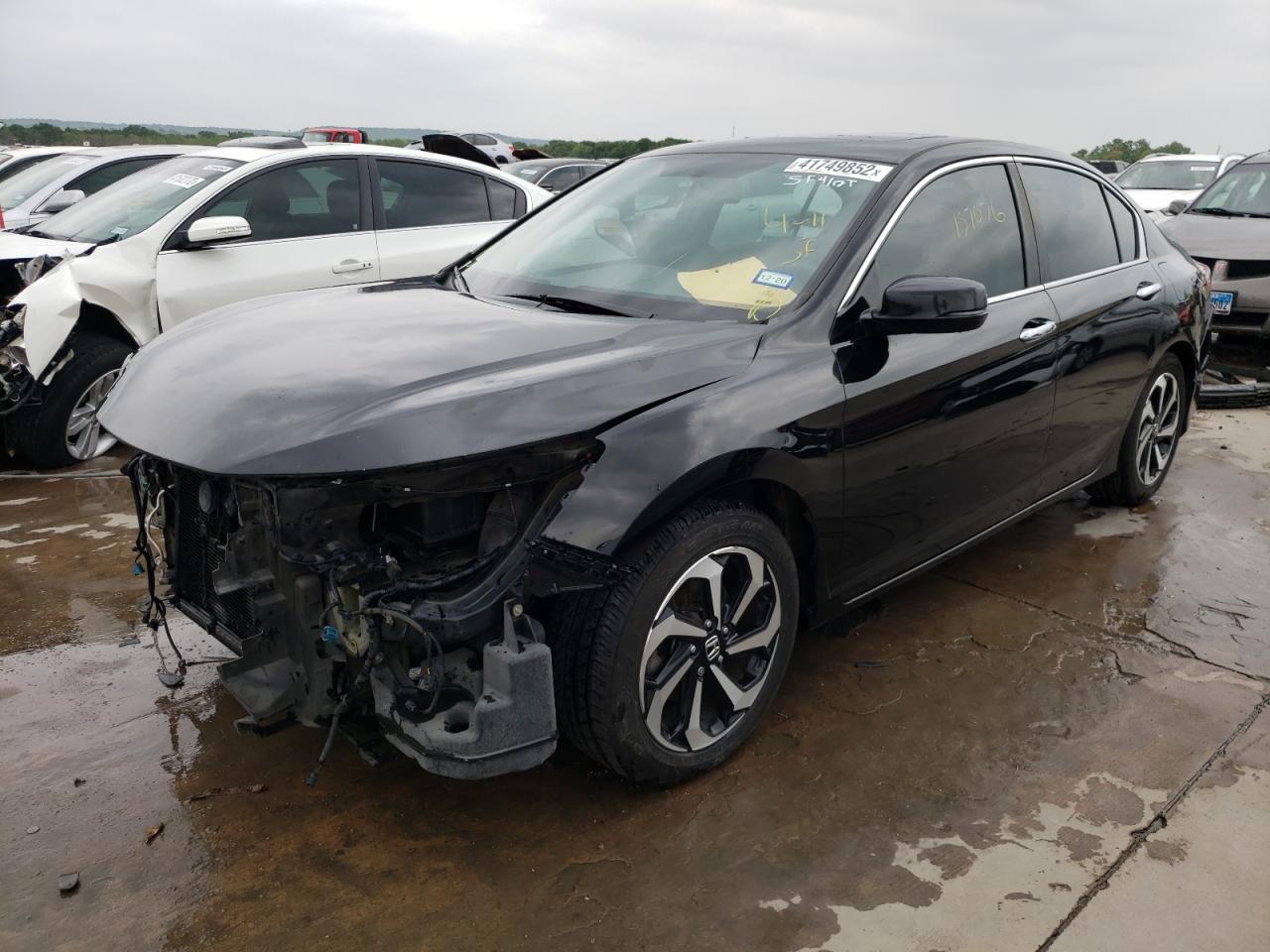Photo 2 from auction – 2016 HONDA ACCORD EX with VIN 1HGCR2F79GA006257