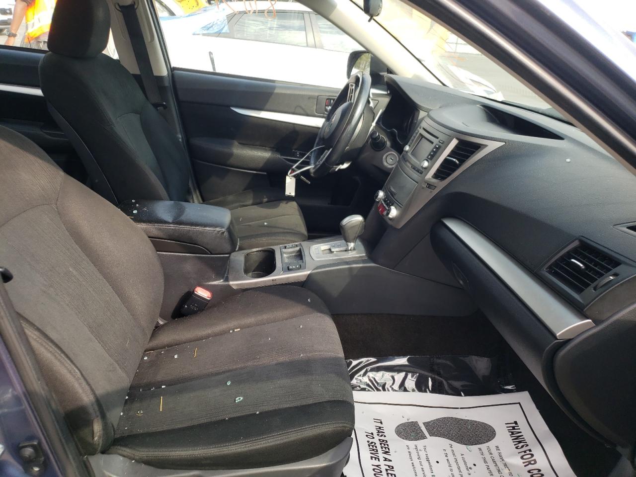 Photo 5 from auction – 2014 SUBARU LEGACY 2.5 with VIN 4S3BMBC68E3031737