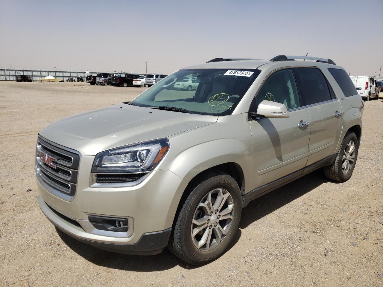 Photo 2 from auction – 2014 GMC ACADIA SLT with VIN 1GKKRRKD0EJ258785