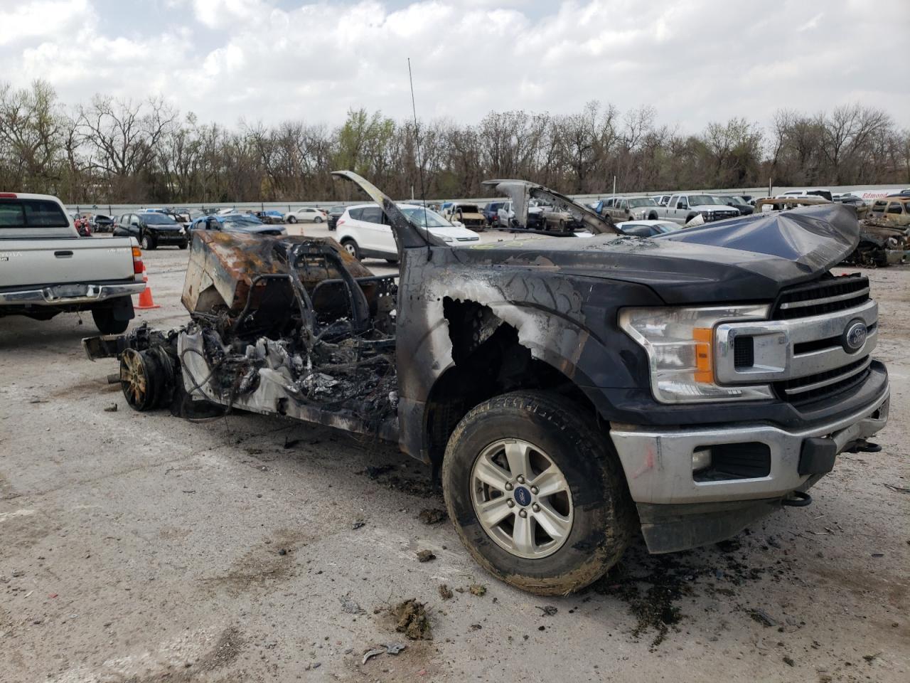 FORD F150 SUPER 2019 with VIN 1FTEW1E5XKFC12225 - Photo from auction
