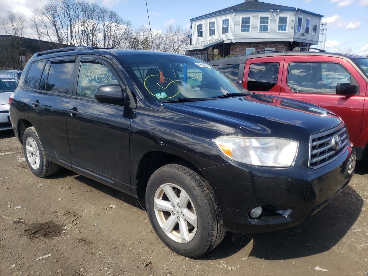 TOYOTA HIGHLANDER 2010 with VIN 5TDBK3EH7AS039590 - Photo from auction