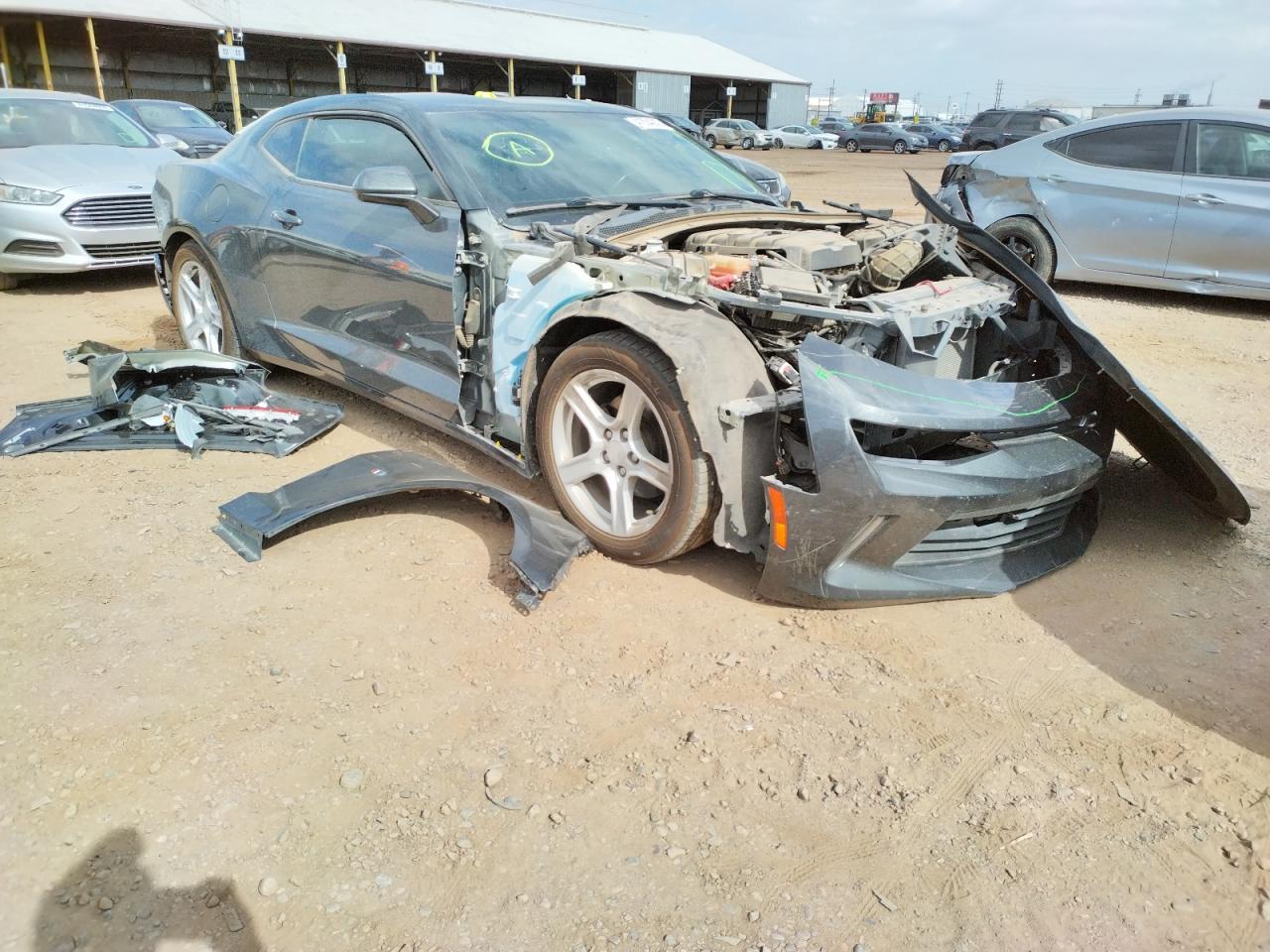 Photo 9 from auction – 2017 CHEVROLET CAMARO LT with VIN 1G1FB1RX6H0171544