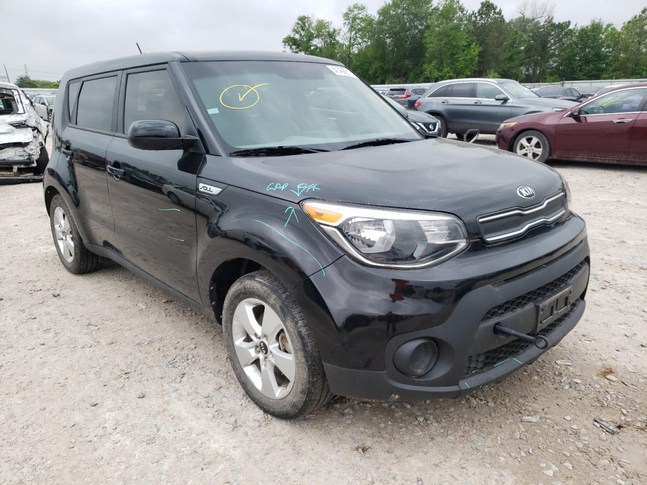 KIA SOUL 2018 with VIN KNDJN2A29J7599331 - Photo from auction