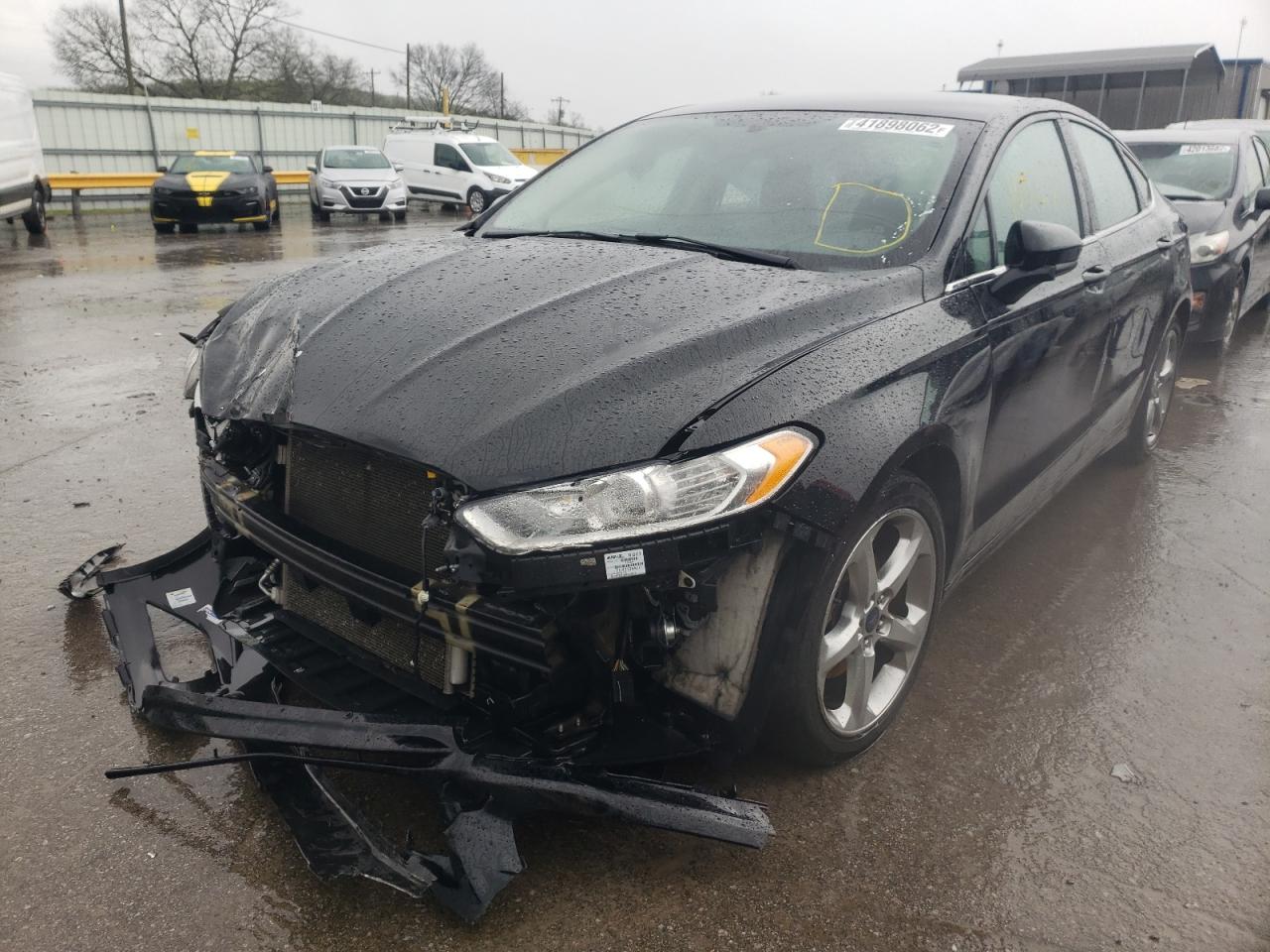 Photo 2 from auction – 2016 FORD FUSION S with VIN 3FA6P0G76GR210451