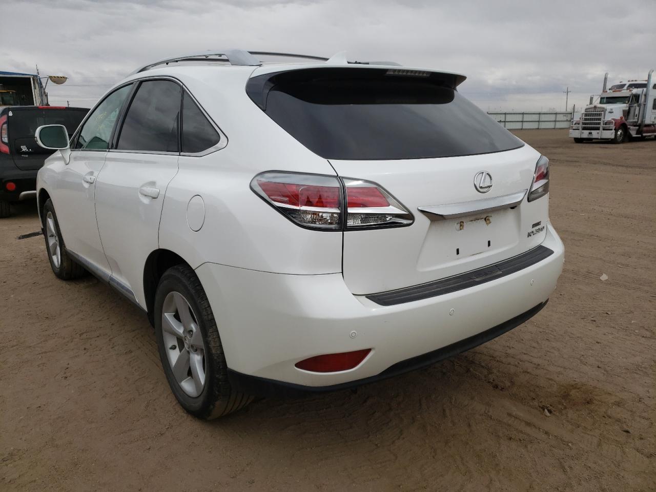 Photo 3 from auction – 2015 LEXUS RX 350 BAS with VIN 2T2BK1BAXFC328857