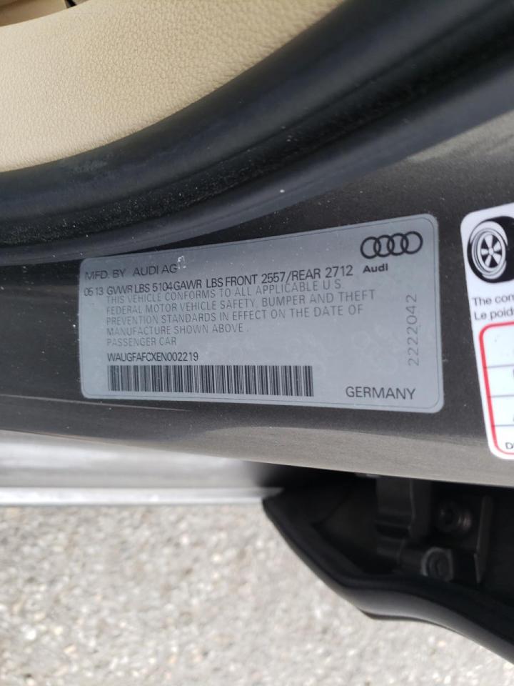 Photo 20 from auction – 2014 AUDI A6 PREMIUM with VIN WAUGFAFCXEN002219