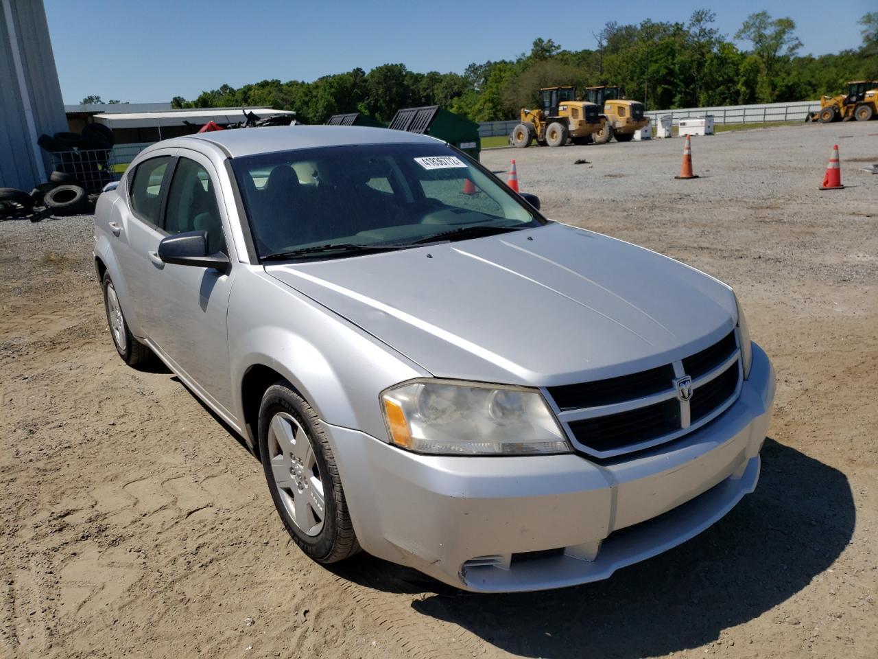 DODGE AVENGER SX 2010 with VIN 1B3CC4FB1AN189963 - Photo from auction