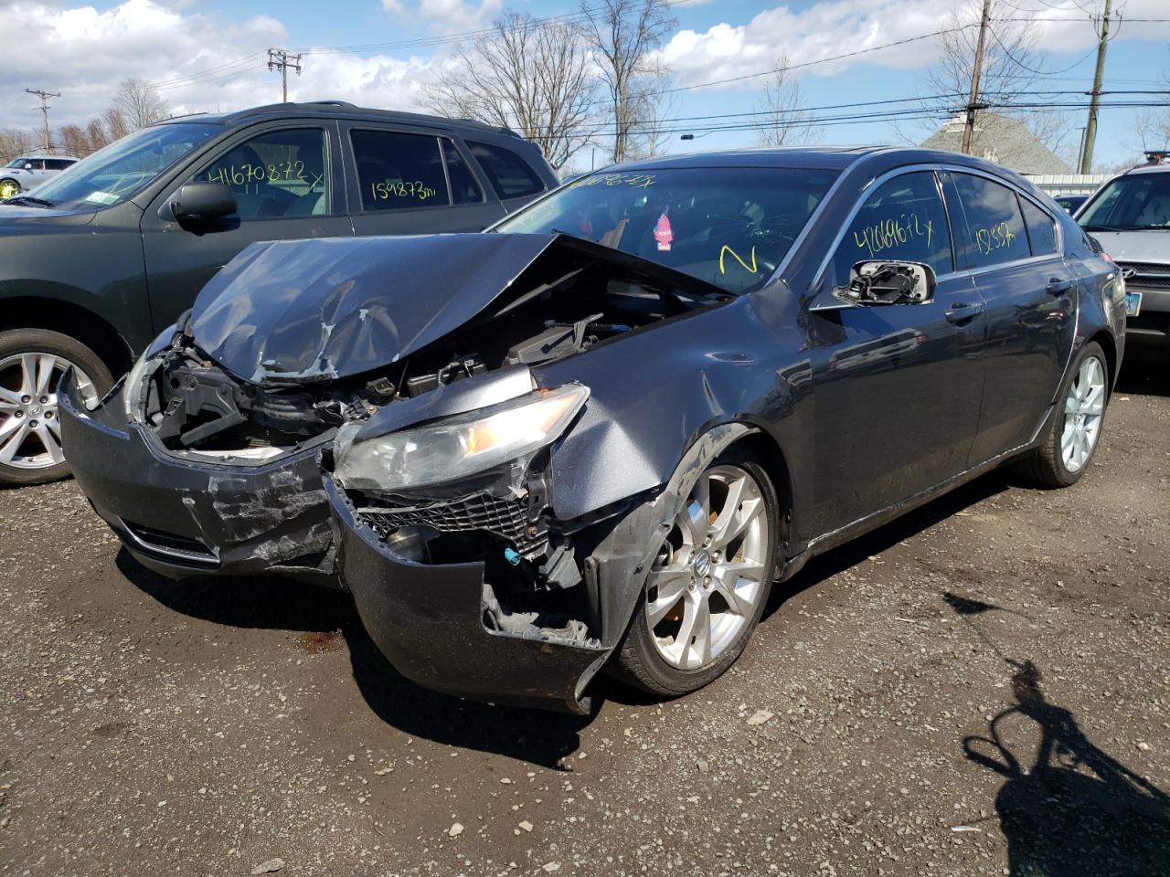 Photo 2 from auction – 2012 ACURA TL with VIN 19UUA9F50CA006208