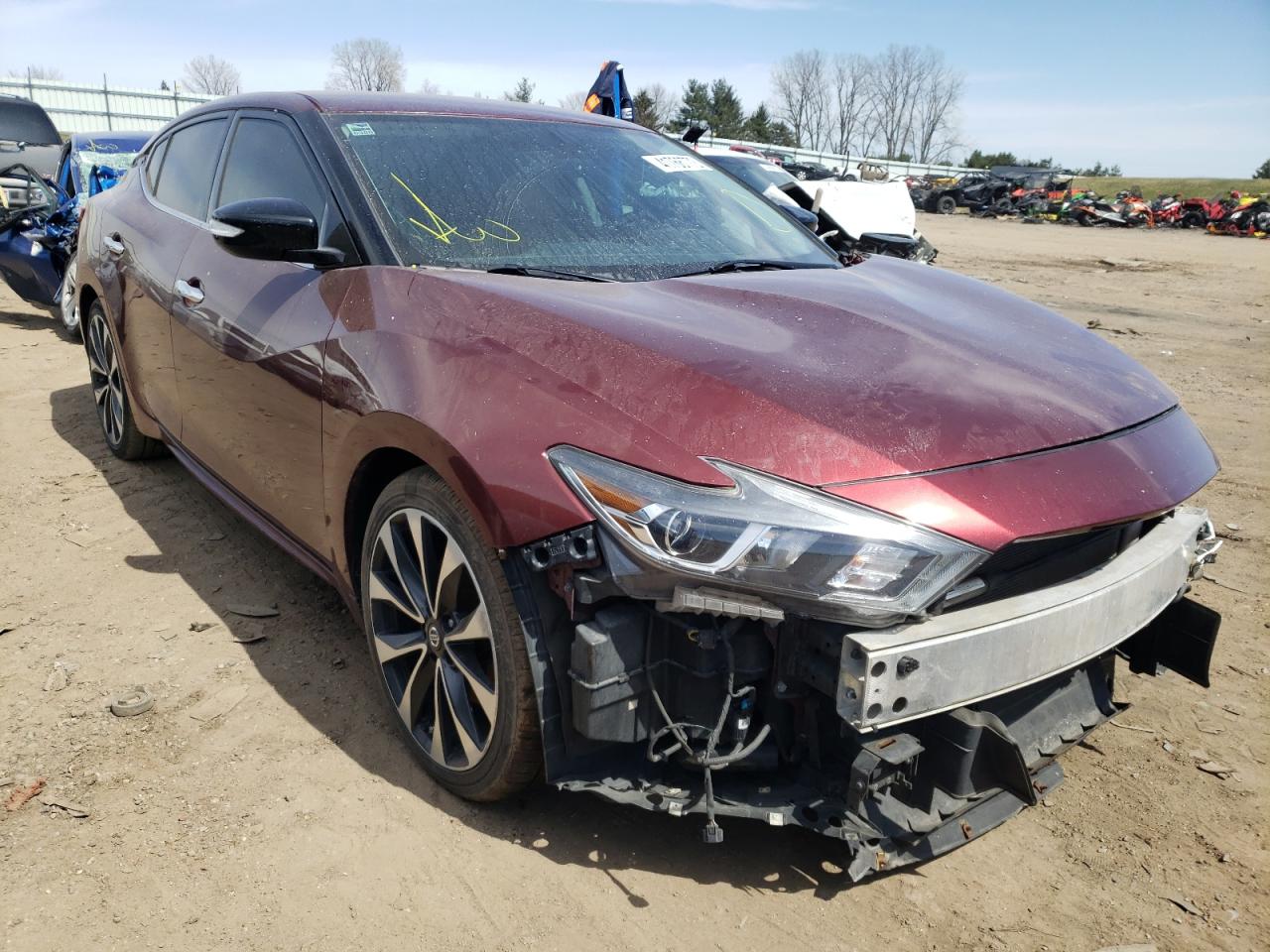 NISSAN MAXIMA 3.5 2016 with VIN 1N4AA6AP7GC404072 - Photo from auction