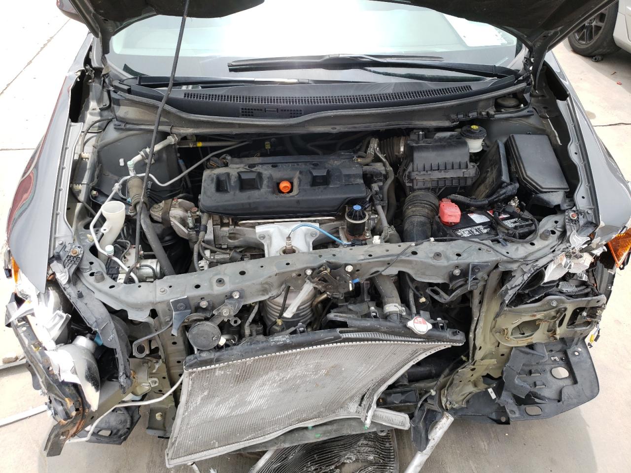 Photo 7 from auction – 2012 HONDA CIVIC HF with VIN 2HGFB2F61CH329187